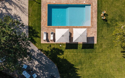 Casale Tavernelle 6: Piscine, Jardin, Mobilier De Jardin, Pelouse, Ombre, Loisir, Recours, Aménagement Paysager, Arrière-Cour, Cour