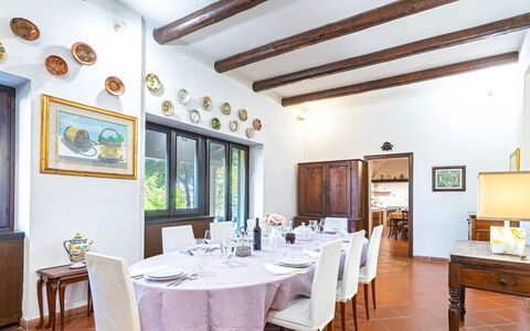 Tenuta Contessa Chiara 17: Design Intérieur, Meubles, Plafond, Pièce, Sol, Table, Sol, Éclairage, Salle À Manger, Table Cuisine Et Salle A Manger