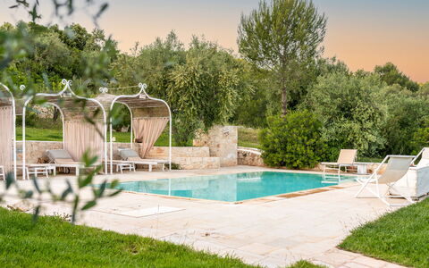 Pigreco 6+2: Piscine, Meubles, Mobilier De Jardin, Jardin, Chaise, Biens, Recours, Arrière-Cour, Aménagement Paysager, Cour