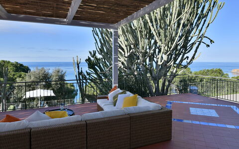 Villa Armonia 8: Meubles, Chaise, Mobilier De Jardin, Sol, Ombre, Recours, Eco Hôtel, Mer, Côte, Plate-Forme