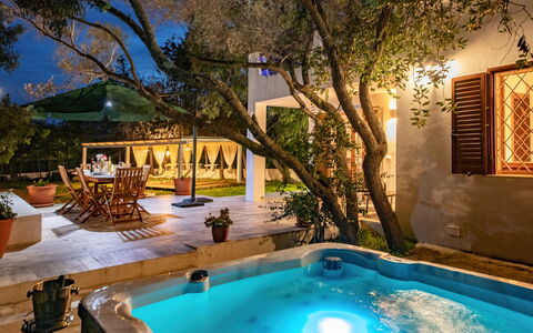 Casa Valentina 6: Piscine, Recours, Meubles, Nuit, Éclairage, Mobilier De Jardin, Eco Hôtel, Éclairage Paysager, Pot De Fleur, Biens
