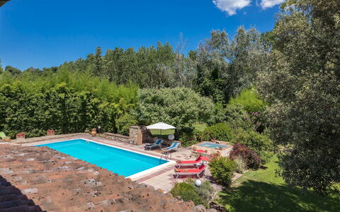 Dimora Alessandra 4: Piscine, Bleu, Recours, Loisir, Biens, Eco Hôtel, Mobilier De Jardin, Ombre, Hacienda, Arrière-Cour
