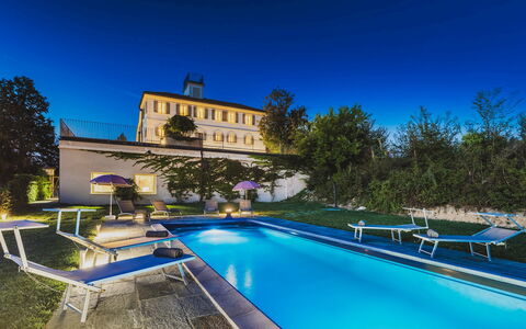 Villa Boemia 10: Bleu, Piscine, Biens, Villa, Réflexion, Hôtel, Manoir, Hacienda, Aménagement Paysager, Ville Resort