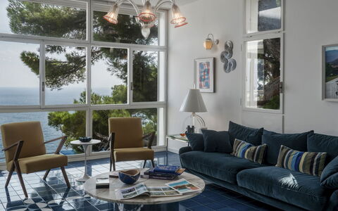 Villa Ponti 6: Meubles, Design Intérieur, Mur, Canapé, Sol, Salon, Appartement, Sol, Domicile, Pièce