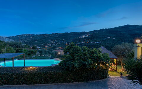 Villa Vittorio 6+2: Bleu, Piscine, Recours, Eco Hôtel, Ville Resort, Villa, Thermes, Hôtel, Hacienda, Nuit
