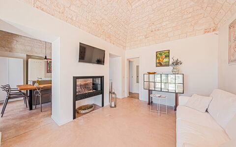 Borgo Dell'Agrumeto 8: Mur, Sol, Design Intérieur, Sol, Meubles, Plafond, Pièce, Appartement, Salon, Canapé