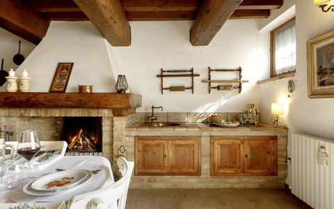 Casatorre 6+2: Design Intérieur, Bois, Meubles, Sol, Plafond, Cuisine, Pièce, Éclairage, Domicile, Sol