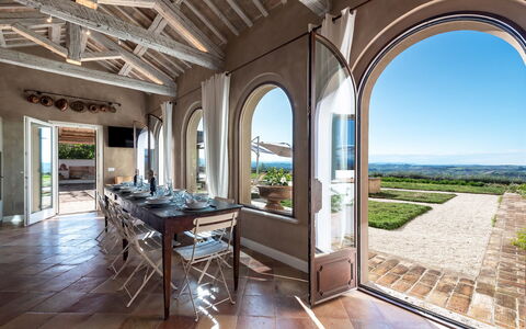 Villa Dianella 8+2: Design Intérieur, Architecture, Meubles, Domicile, Chaise, Biens, Table Cuisine Et Salle A Manger, Villa, Manoir, Salle À Manger
