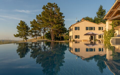 Villa Dianella 8+2: Réservoir, Réflexion, Tarn, Villa, Piscine