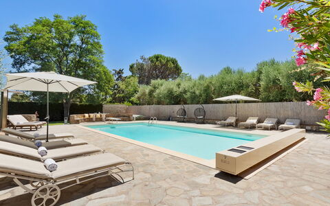Villa Castiglione 9: Piscine, Mobilier De Jardin, Recours, Balancelle, Meubles, Ombre, Eco Hôtel, Chaise, Biens, Thermes