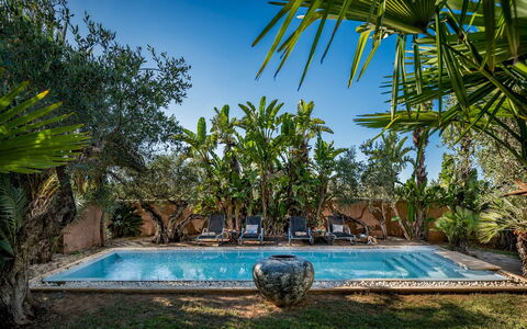Villa Antura 4: Bleu, Piscine, Recours, Eco Hôtel, Mobilier De Jardin, Hacienda, Ombre, Aménagement Paysager, Tropiques