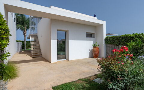 Villa Il Melograno 4+2: Mur, Architecture, Zone Résidentielle, Domicile, Composite, Ombre, Béton, Biens, Jardin, Aménagement Paysager