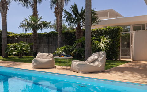 Villa Carrubo 4: Piscine, Recours, Loisir, Eco Hôtel, Mobilier De Jardin, Ombre, Vacances, Aménagement Paysager