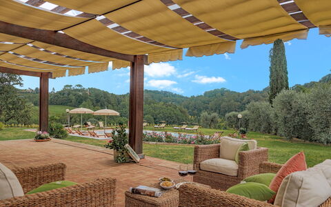 Il Cerreto 11: Ombre, Mobilier De Jardin, Structure En Plein Air, Jardin, Belvédère, Arrière-Cour, Eco Hôtel, Pergola, Canopée, Pavillon