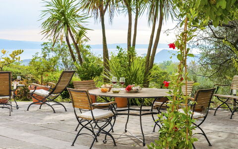 Tenuta Navelli 12+2: Meubles, Chaise, Mobilier De Jardin, Table, Tableau De Plein Air, Ombre, Jardin, Table Cuisine Et Salle A Manger, Patio, Loisir