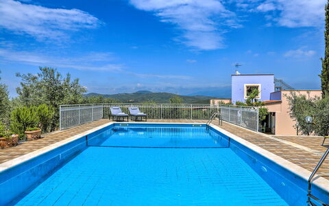 Villa Ipazia 6: Bleu, Piscine, Recours, Eco Hôtel, Biens, Villa, Hacienda, Hôtel, Thermes, Ville Resort