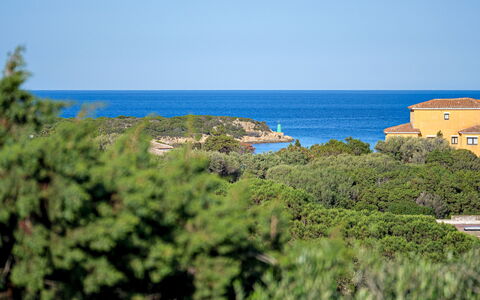 Villa la Maddalena 6+2: Ciel, Bleu, L'Eau, Vert, Horizon, Paysage Naturel, Côte, Cotiers Et Relief Océaniques, Mer, Écorégion