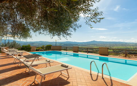 Casale Ombrone 11: Piscine, Recours, Eco Hôtel, Mobilier De Jardin, Hacienda, Hôtel, Villa, Ville Resort, Balcon