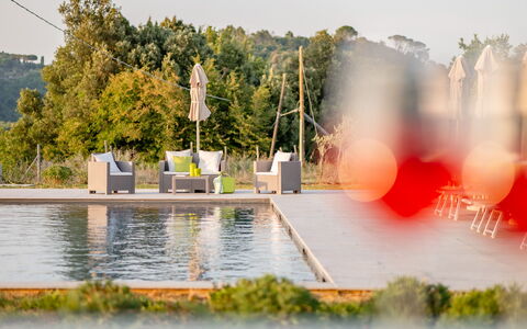 Villa Iole 14: Réflexion, Parc, Piscine, Passerelle