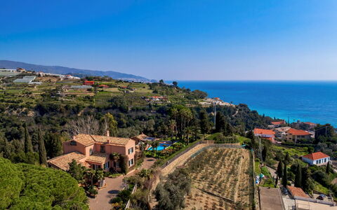 Villa la Cicaliera 10: Bleu, Mer, Côte, Horizon, Cotiers Et Relief Océaniques, Océan, Rive, Tropiques, Plage