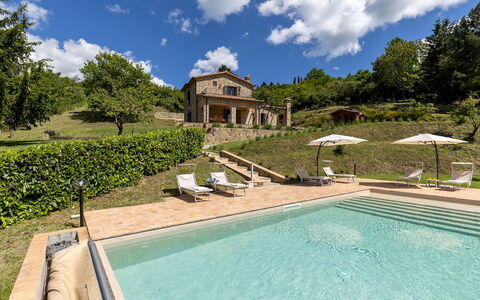 Poggio delle Lumie 6: Maison, Biens, Piscine, Jardin, Ferme, Chalet, Villa, Aménagement Paysager, Village, Hacienda