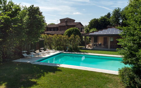 Villa Valchero 12: Piscine, Zone Résidentielle, Recours, Arrière-Cour, Biens, Loisir, Ombre, Jardin, Eco Hôtel, Ferme