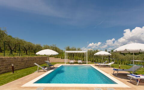 La Collina degli Ulivi 8+2: Piscine, Mobilier De Jardin, Recours, Balancelle, Jardin, Eco Hôtel, Thermes, Aménagement Paysager, Biens, Hacienda
