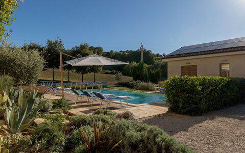 Casale la Cascina 8: Piscine, Arbuste, Recours, Jardin, Aménagement Paysager, Biens, Arrière-Cour, Chalet, Eco Hôtel, Ferme