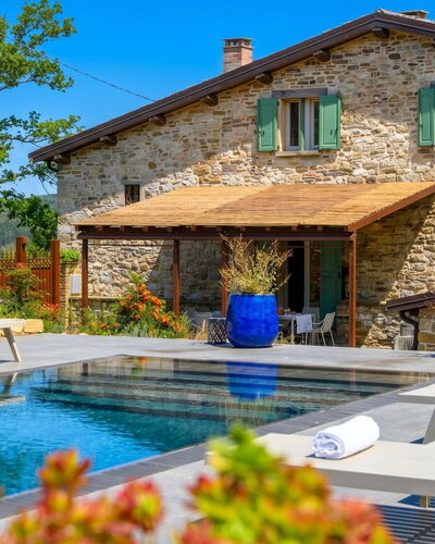 Dimora dei Sogni 7+1: Piscine, Recours, Mobilier De Jardin, Domicile, Eco Hôtel, Biens, Chalet, Jardin, Chaise, Villa
