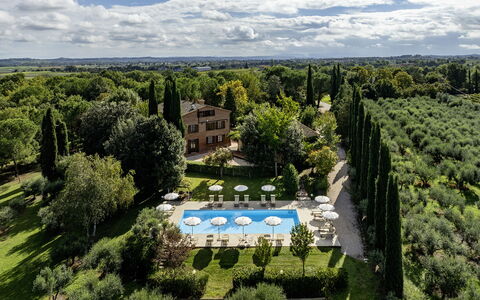 La Burraia 18: Jardin, Biens, Aménagement Paysager, Plantation, Pelouse, Parc, Villa, Ville Resort, Recours, Manoir