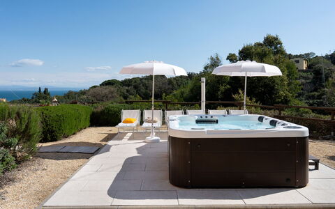 Villa Perelle 8: Baignoire, Luminaire Plomberie, Loisir, Mobilier De Jardin, Piscine, Jacuzzi, Recours, Vacances, Pot De Fleur