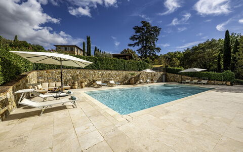 Podere Vernine di Sotto 14: Piscine, Recours, Caractéristique De L'Eau, Dalle, Aménagement Paysager, Jardin, Eco Hôtel, Villa, Mobilier De Jardin, Tuile
