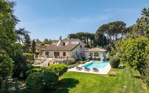 Villa Corte Sant'Anna 6+2: Zone Résidentielle, Domicile, Maison, Biens, Chalet, Jardin, Aménagement Paysager, Piscine, Ferme, Villa