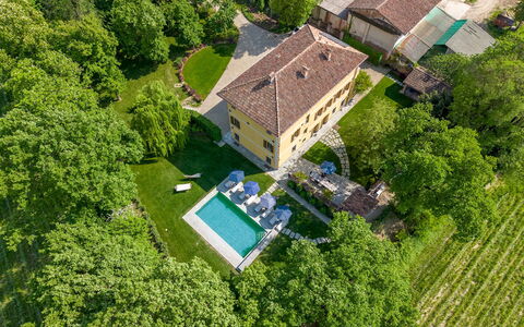 Tenuta Schiavon Barrero 12: Zone Résidentielle, Maison, Domicile, Piscine, Biens, Établissements Humains, Ferme, Jardin, Villa, Pelouse