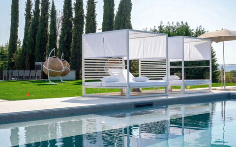 Villa Oxa 12+2: Ombre, Mobilier De Jardin, Jardin, Pavillon, Structure En Plein Air, Canopée, Conception, Eco Hôtel, Matériau Naturel
