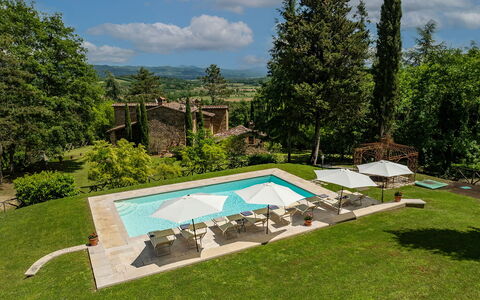 Villa Palazzolo 8: Piscine, Recours, Mobilier De Jardin, Meubles, Balancelle, Parapluie, Eco Hôtel, Biens, Villa, Jardin