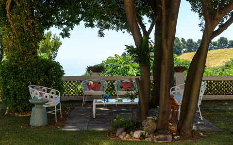 Villa Fiola 8: Vert, Meubles, Jardin, Été, Arbuste, Mobilier De Jardin, Pelouse, Printemps, Ombre