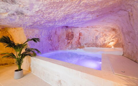 Masseria Grotta Antica 6+2: Recours, Matériau Naturel, Hôtel, Piscine, Baignoire