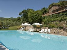 Close up of main pool