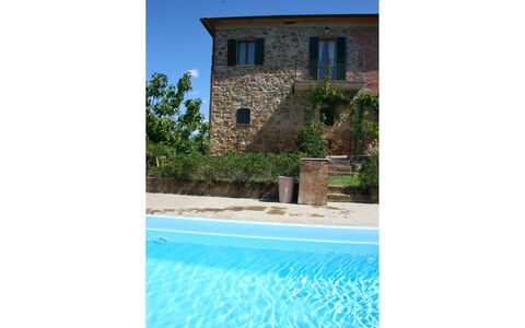 Casa Felice: L'Eau, Plante, Propriété, Fenêtre, Bâtiment, Bleu, Rectangle, Piscine, Plan D'Eau, Ciel