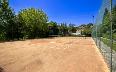 Casale Aiola: Court De Tennis, Arbre, Tennis, Sport Raquette, Net, Des Sports