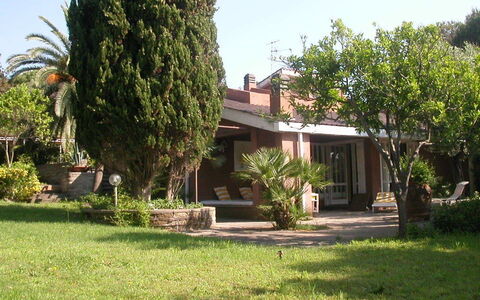 The villa
