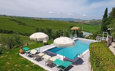 Palazzo Conti: Nuage, Ciel, Plante, Parapluie, L'Eau, Mobilier De Jardin, Piscine, Arbre, Lot Terre, Ombre