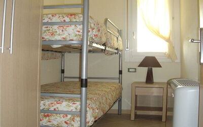 Chambre avec lits superposés