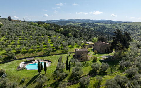Villa Ferdinando: Paysage, Ferme, Plantation, Chaparral, Château
