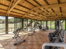 Gym is fully equipped