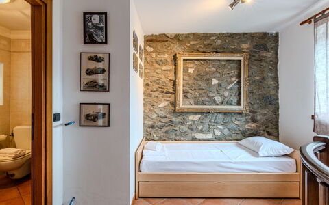Cà del Fritz: Design Intérieur, Meubles, Lit, Mur, Chambre, Sol, Sol, Bois, Plafond, Pièce