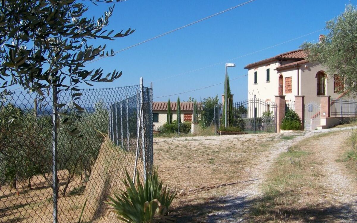 Exterior view of the private car park.