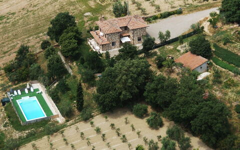 Casale Biancospino: Vue Du Ciel, Photographie Aérienne, Propriété, Design Urbain, Manoir, Biens, Paysage, Bâtiment, Zone Résidentielle, Maison